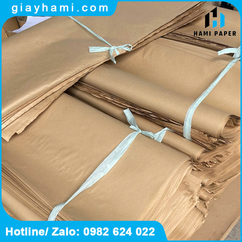Giấy kraft cắt theo yêu cầu 