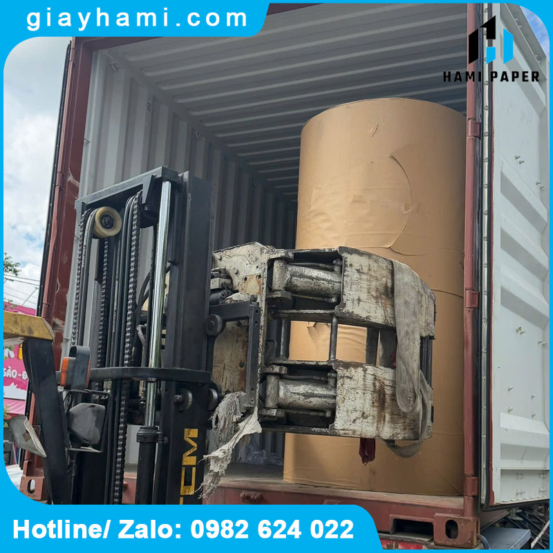 Giấy kraft cuộn Bình Dương 