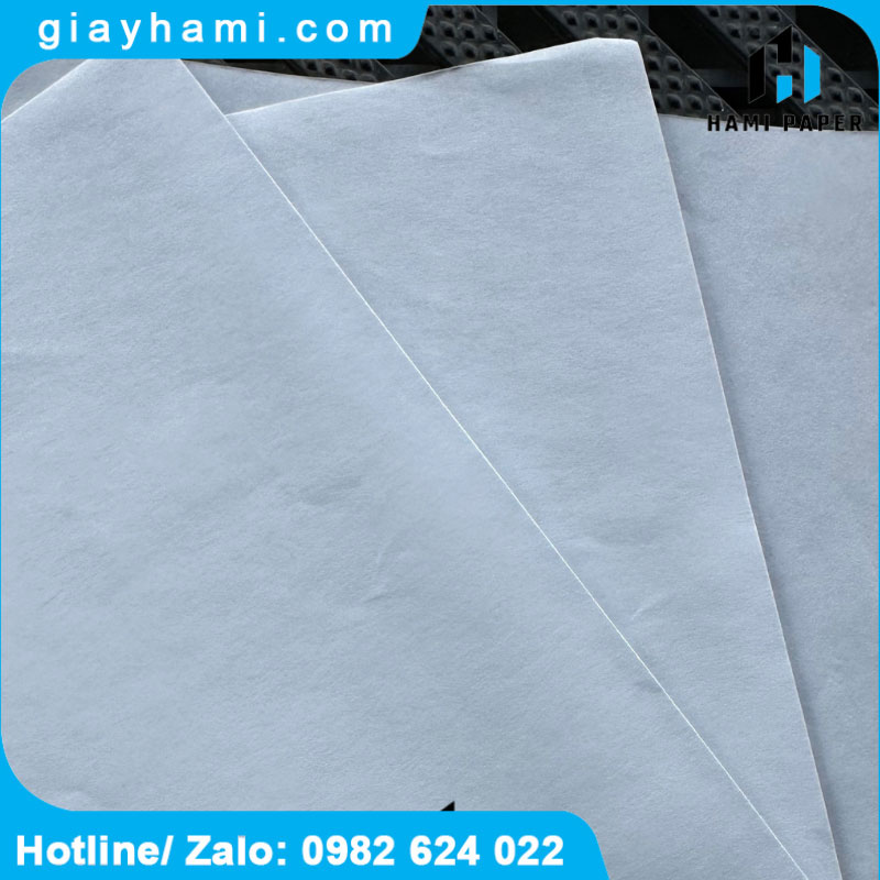 Giấy kraft trắng gói rau